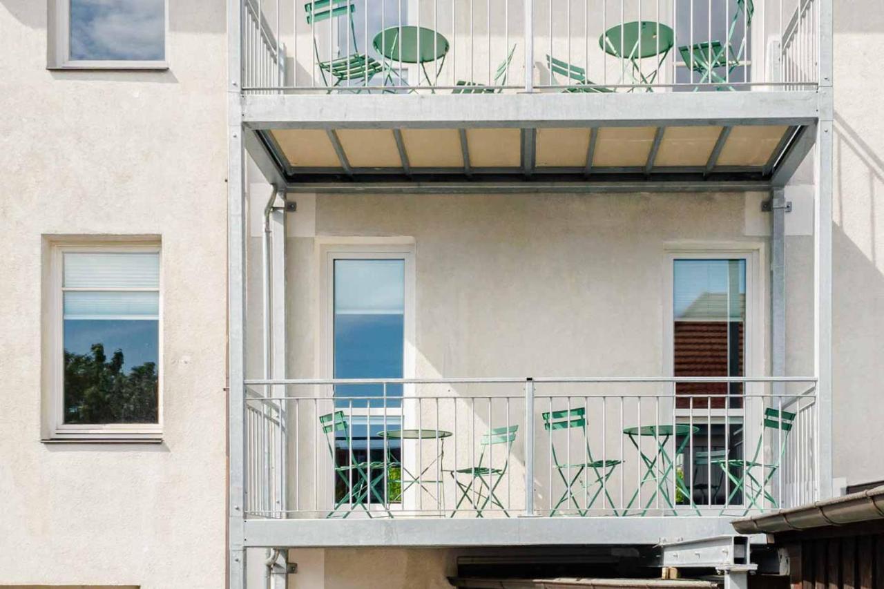Apartmenthaus Chrischanshof ロストック エクステリア 写真