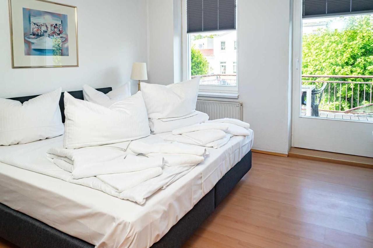 Apartmenthaus Chrischanshof ロストック エクステリア 写真